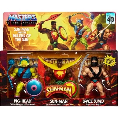 Masters of the Universe Sun-Man and the Rulers of the Sun Action Figure 3pk (Target Exclusive) 7 Masters of the Universe Sun-Man and the Rulers of the Sun Action Figure 3pk (Target Exclusive) - Image 5