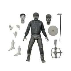 NECA Universal Monsters - 7" Scale Action Figure - Ultimate Wolf Man (B&W) (Target Exclusive)