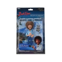 NECA Bob Ross - 6" Scale Action Figure - Toony Figure "Bob Ross with Racoon" (Target Exclusive)