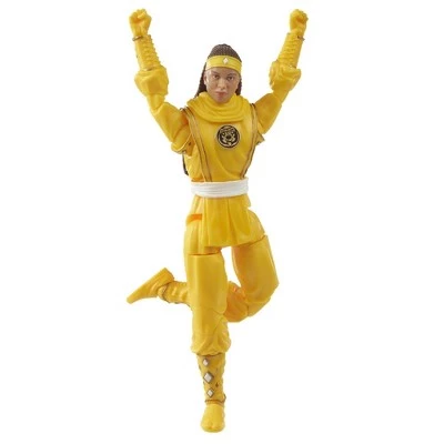 Power Rangers Lightning Collection Mighty Morphin Ninja Yellow Ranger Action Figure (Target Exclusive) 6 Power Rangers Lightning Collection Mighty Morphin Ninja Yellow Ranger Action Figure (Target Exclusive) - Image 4