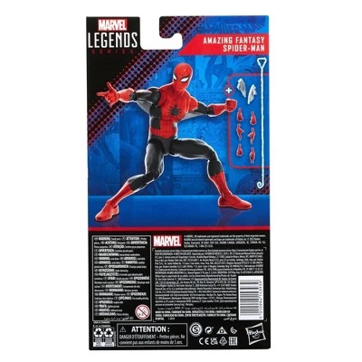 Marvel Legends Series 60th Anniversary Amazing Fantasy Spider-Man Action Figure 4 Marvel Legends Series 60th Anniversary Amazing Fantasy Spider-Man Action Figure - Image 2