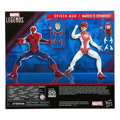 Marvel Legends Series Spider-Man and Marvel's Spinneret Action Figures 2pk 4 Marvel Legends Series Spider-Man and Marvel's Spinneret Action Figures 2pk - Image 2