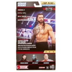 WWE Elite 2022 Top Talent Head of Table Shirt on side Roman Reigns Action Figure