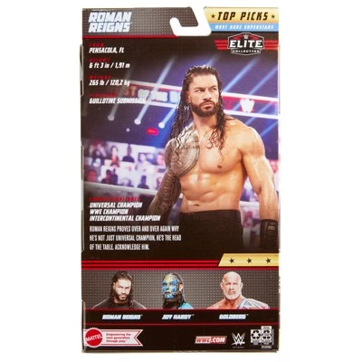 WWE Elite 2022 Top Talent Head of Table Shirt on side Roman Reigns Action Figure 3 WWE Elite 2022 Top Talent Head of Table Shirt on side Roman Reigns Action Figure