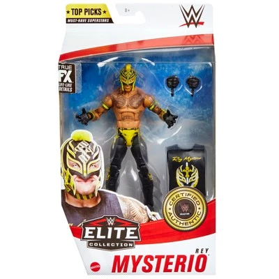 WWE Elite Top Picks 2022 Yellow & Black Rey Mysterio Action Figure 3 WWE Elite Top Picks 2022 Yellow & Black Rey Mysterio Action Figure