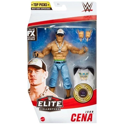 WWE Elite Top Picks 2022 Chain Necklace John Cena Action Figure 3 WWE Elite Top Picks 2022 Chain Necklace John Cena Action Figure