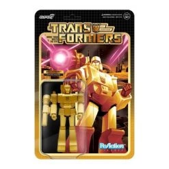 Transformers Super7 ReAction Figure - Megatron (Exclusive Golden Lagoon)