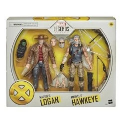 Hasbro Marvel X-Men Series 6-inch Collectible Marvel’s Hawkeye and Marvel’s Logan Action Figure Toys, Ages 4 And Up