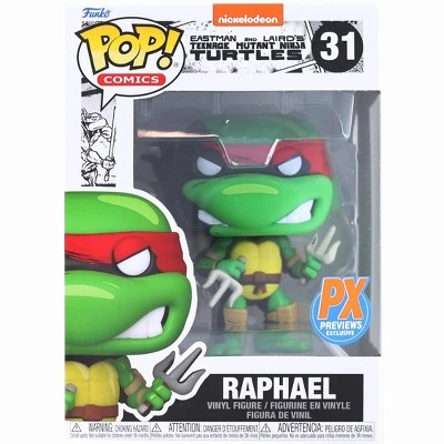 Funko Teenage Mutant Ninja Turtles PX Exclusive POP Vinyl Figure | Raphael 3 Funko Teenage Mutant Ninja Turtles PX Exclusive POP Vinyl Figure | Raphael