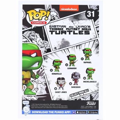 Funko Teenage Mutant Ninja Turtles PX Exclusive POP Vinyl Figure | Raphael 4 Funko Teenage Mutant Ninja Turtles PX Exclusive POP Vinyl Figure | Raphael - Image 2