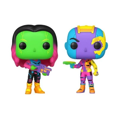Funko POP! Marvel: Blacklight - Gamora & Nebula 2pk (Target Exclusive) 4 Funko POP! Marvel: Blacklight - Gamora & Nebula 2pk (Target Exclusive) - Image 2