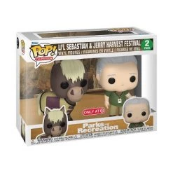 Funko POP! TV: Parks & Recreation - Jerry & Lil Sebastian 2pk (Target Exclusive)