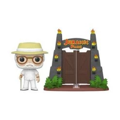Funko POP! Moments: Jurassic Park - John Hammond with Gates (Target Exclusive)