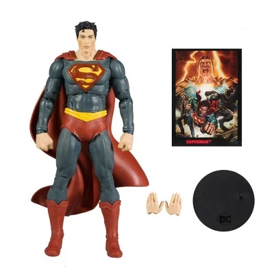 McFarlane Toys DC Comics Superman 7" Action Figure with Comic Book 6 McFarlane Toys DC Comics Superman 7" Action Figure with Comic Book - Image 4