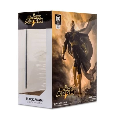 McFarlane Toys DC Comics 12" Posed Figure - Black Adam 10 McFarlane Toys DC Comics 12" Posed Figure - Black Adam - Image 8