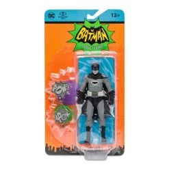 McFarlane Toys DC Retro Batman 66 Action Figure - Batman (Black and White TV Variant)