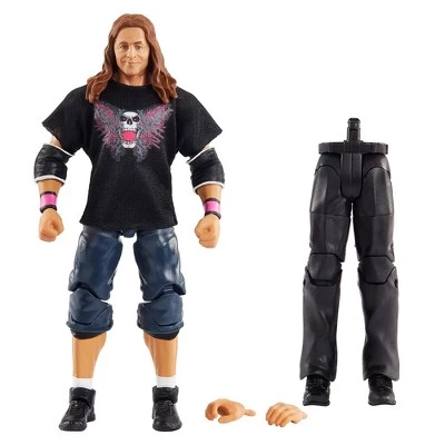 WWE Elite WrestleMania 38 Bret Hart Action Figure 4 WWE Elite WrestleMania 38 Bret Hart Action Figure - Image 2