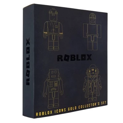 Roblox Action Collection - 15th Anniversary Gold Collector's Set Figures 4pk (Includes Exclusive Virtual Item) 3 Roblox Action Collection - 15th Anniversary Gold Collector's Set Figures 4pk (Includes Exclusive Virtual Item)