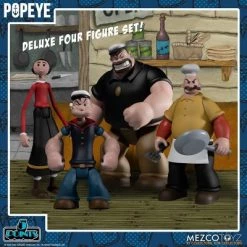 Mezco Toyz Popeye 5 Points Deluxe Action Figure Box Set -Collectible Figures Sales Store unnamed file 897