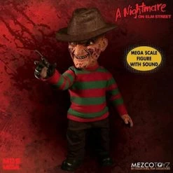 A Nightmare On Elm Street Mezco Toyz Nightmare On Elm Street Freddy Krueger Mega Scale 15 Inch Figure with Sound