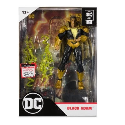 McFarlane Toys DC Comics Black Adam 7" Action Figure with Comic Book 3 McFarlane Toys DC Comics Black Adam 7" Action Figure with Comic Book