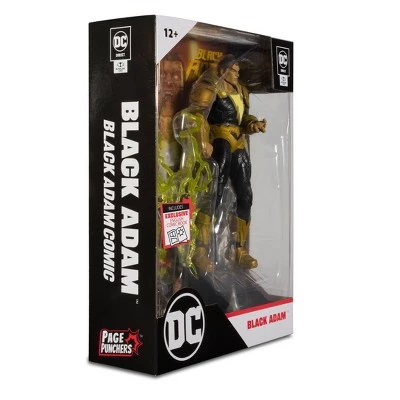 McFarlane Toys DC Comics Black Adam 7" Action Figure with Comic Book 13 McFarlane Toys DC Comics Black Adam 7" Action Figure with Comic Book - Image 11